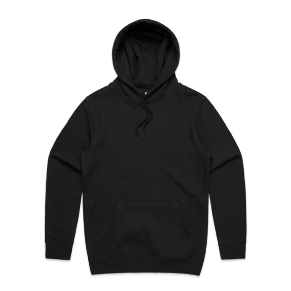 Plain black 2024 hoodie for printing