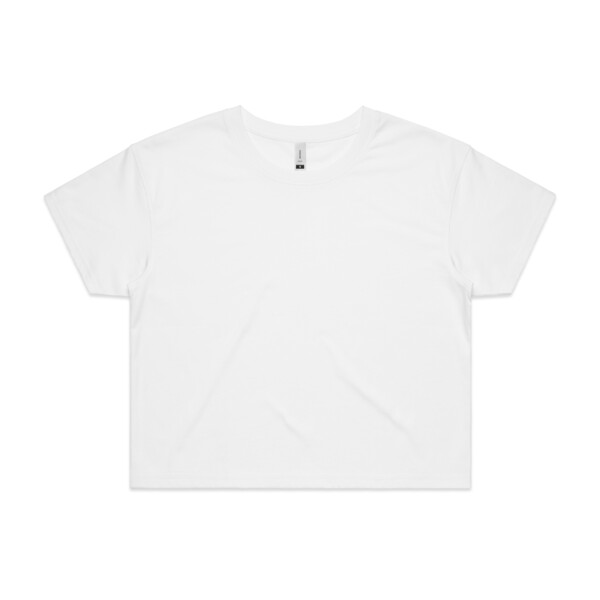 Plain white hotsell crop t shirt